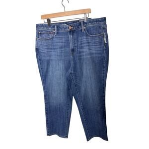 Talbots‎ Flawless High Waist Straight Ankle Jeans Womens 18W Stretch